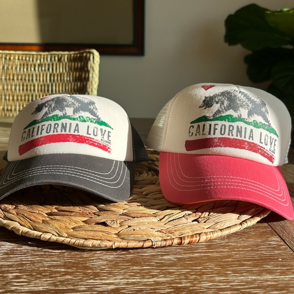 NWOT Duo of 2 Billabong California  Love Pitstop Trucker Hats- Never Worn! - Picture 4 of 14